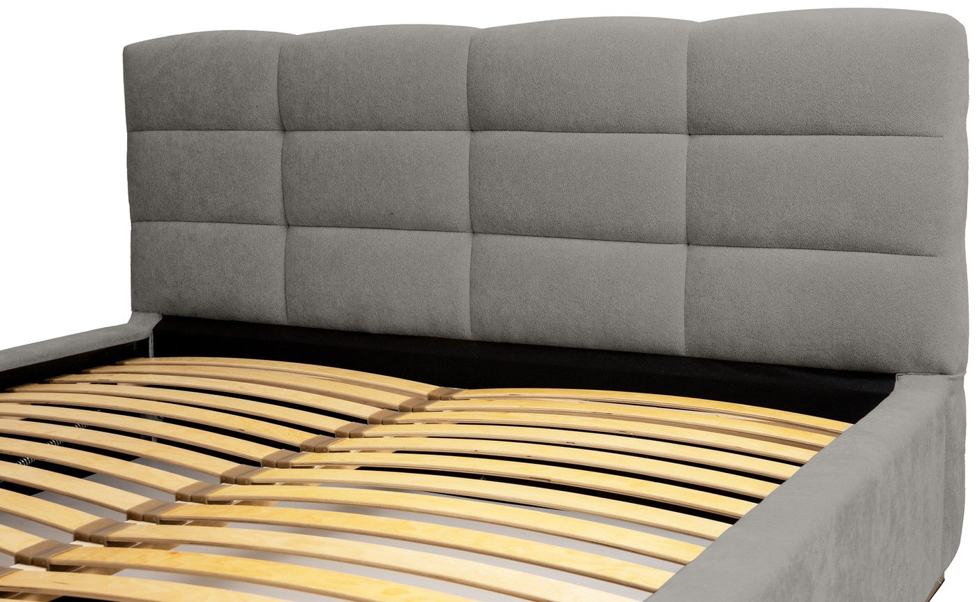 Trae Mobler Faro 160 x 200 cm Gestoffeerd Bed Grijs