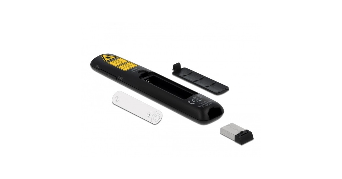 DeLOCKUSB Laser Presenter  (Zwart)
