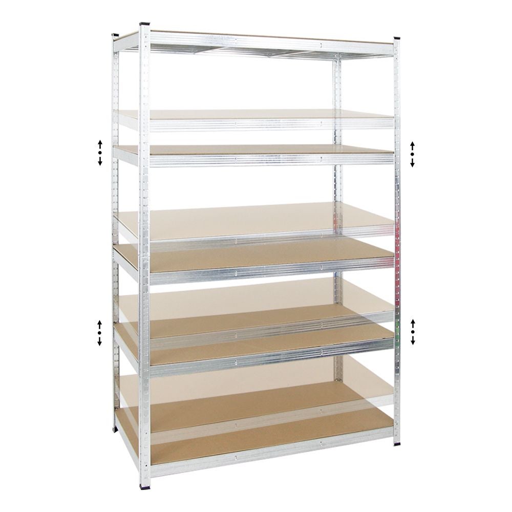 PROREGAL Heavy-Duty stellingkast Ragnar HxBxD 180 x 120 x 60 cm Draagvermogen stelling 175 kg Gegalvaniseerd