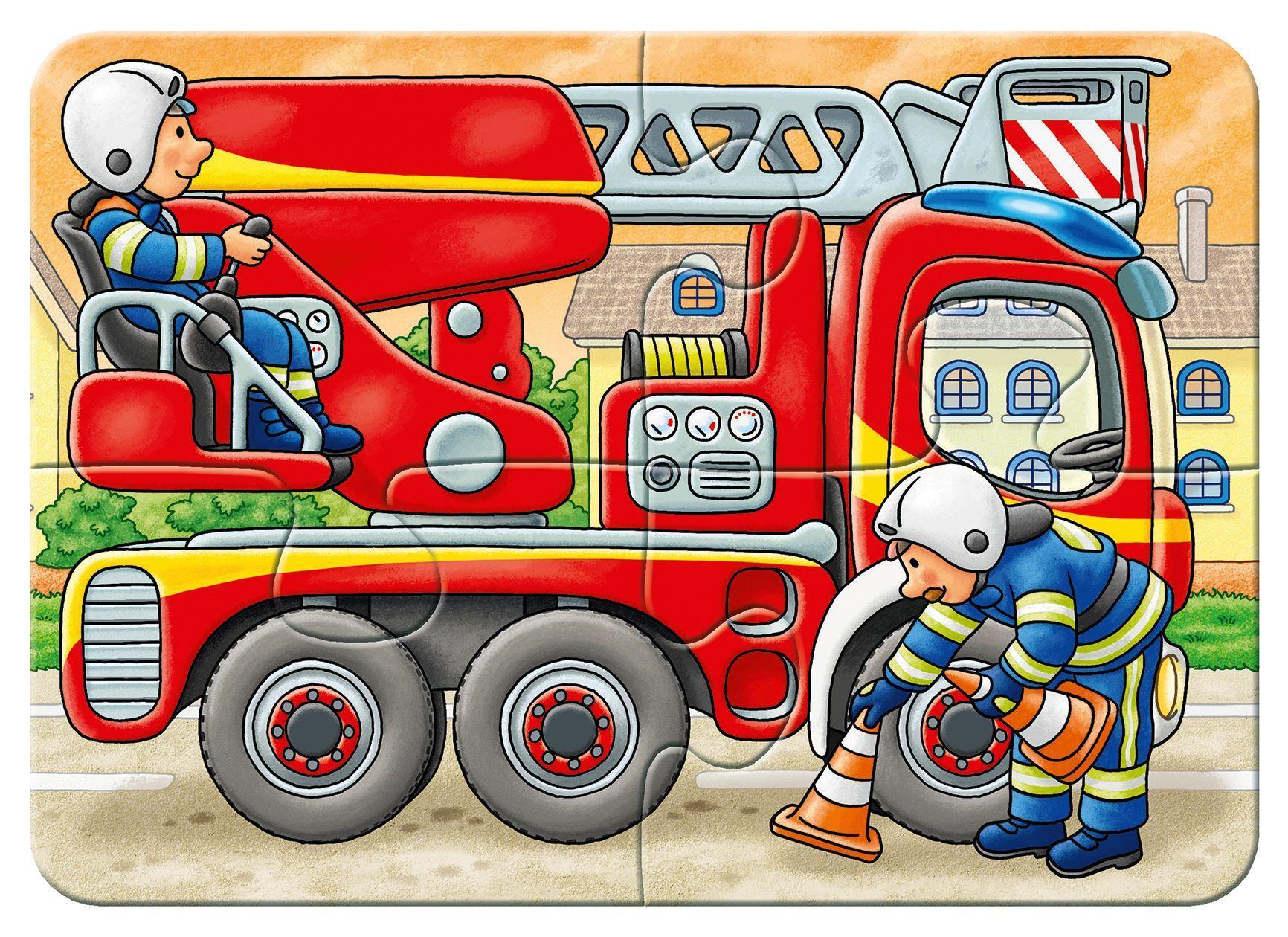 My first puzzles – Bei der Arbeit 2/4/6/8-teilig