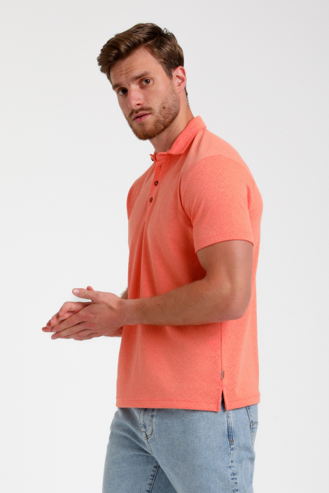 Gabbiano oranje heren polo