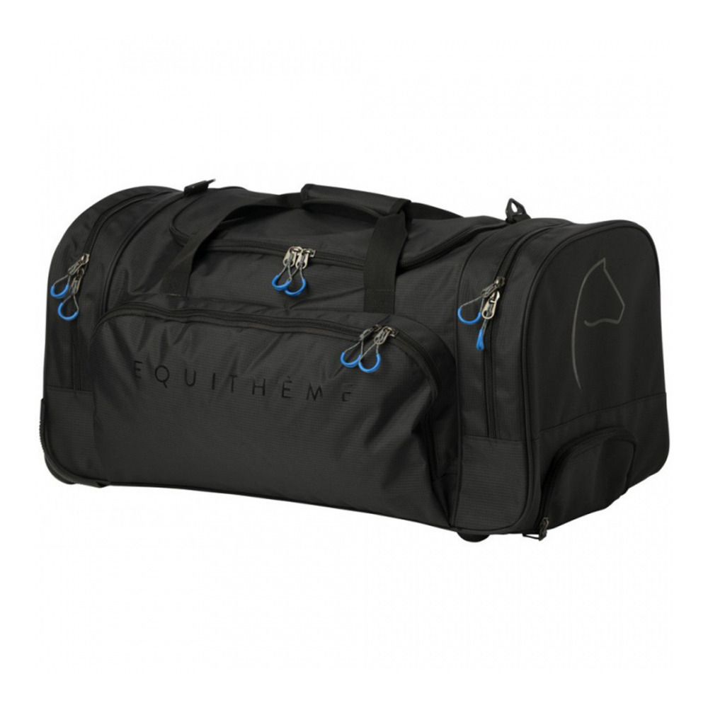 Equitheme SPORT 72L - Sac de sport À roulettes noir
