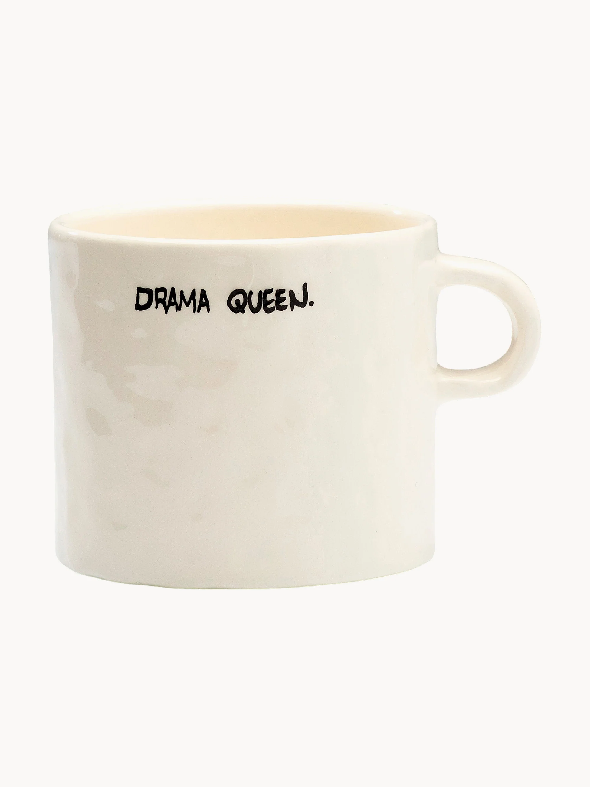 Handbeschilderde beker Drama Queen