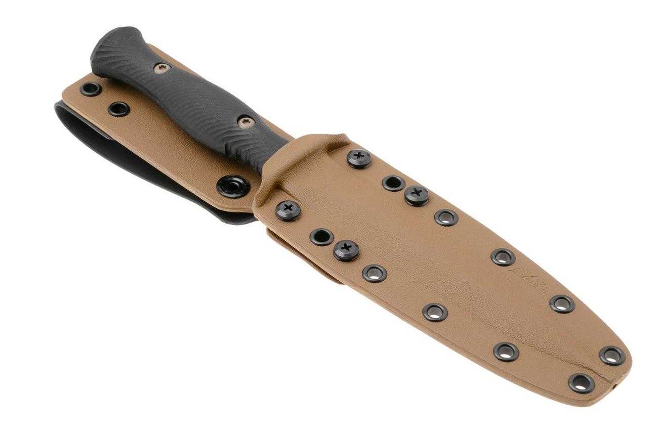Spartan Blades Harsey Dagger SB49DEBKKYTN Flat Dark Earth, Black Micarta, dolk, kydex schede