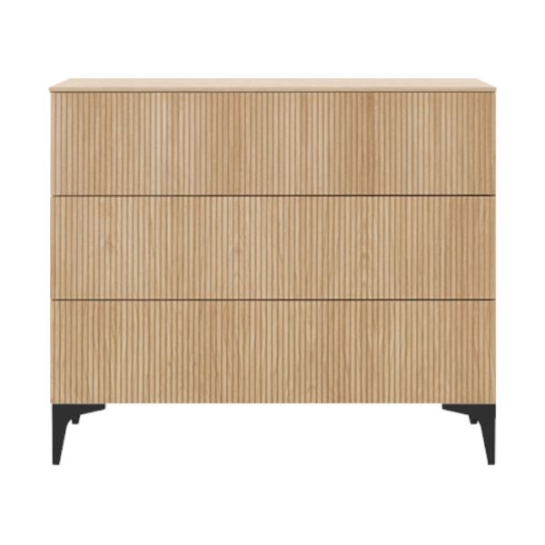 Kidsmill Levi Commode Incl. Rechte Potenset - Naturel Eiken