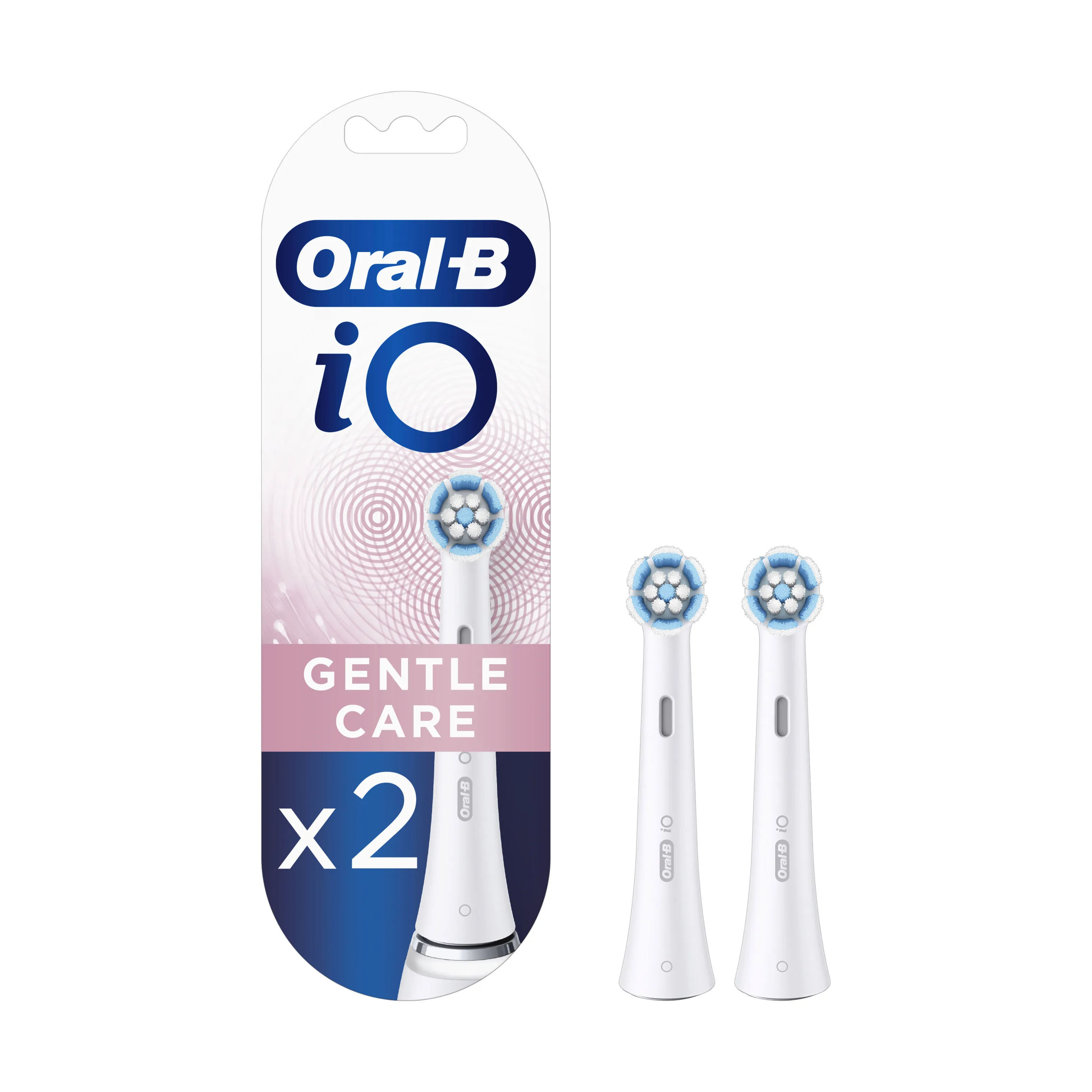 Oral-B iO Gentle Care Børstehoved - 2 stk