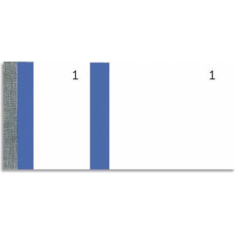 Bloc vendeur 100 feuillets 60x135 mm Bleu