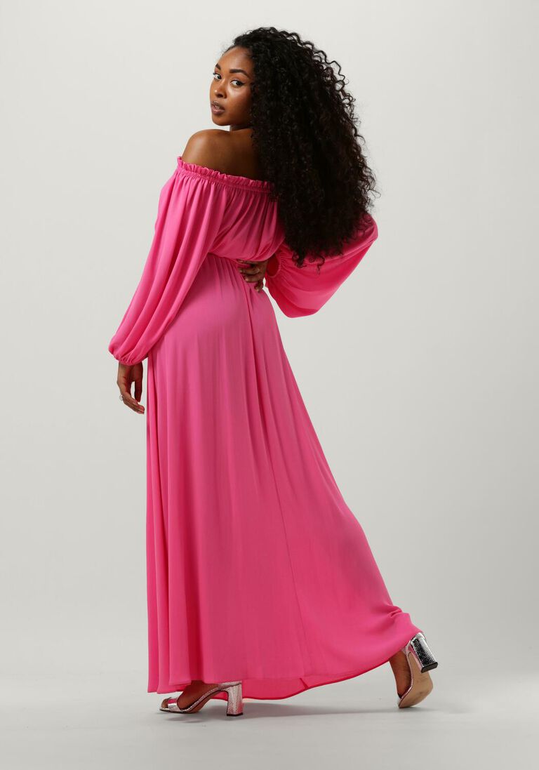 ACCESS fuchsia access maxi jurk off-the-shoulders maxi dress