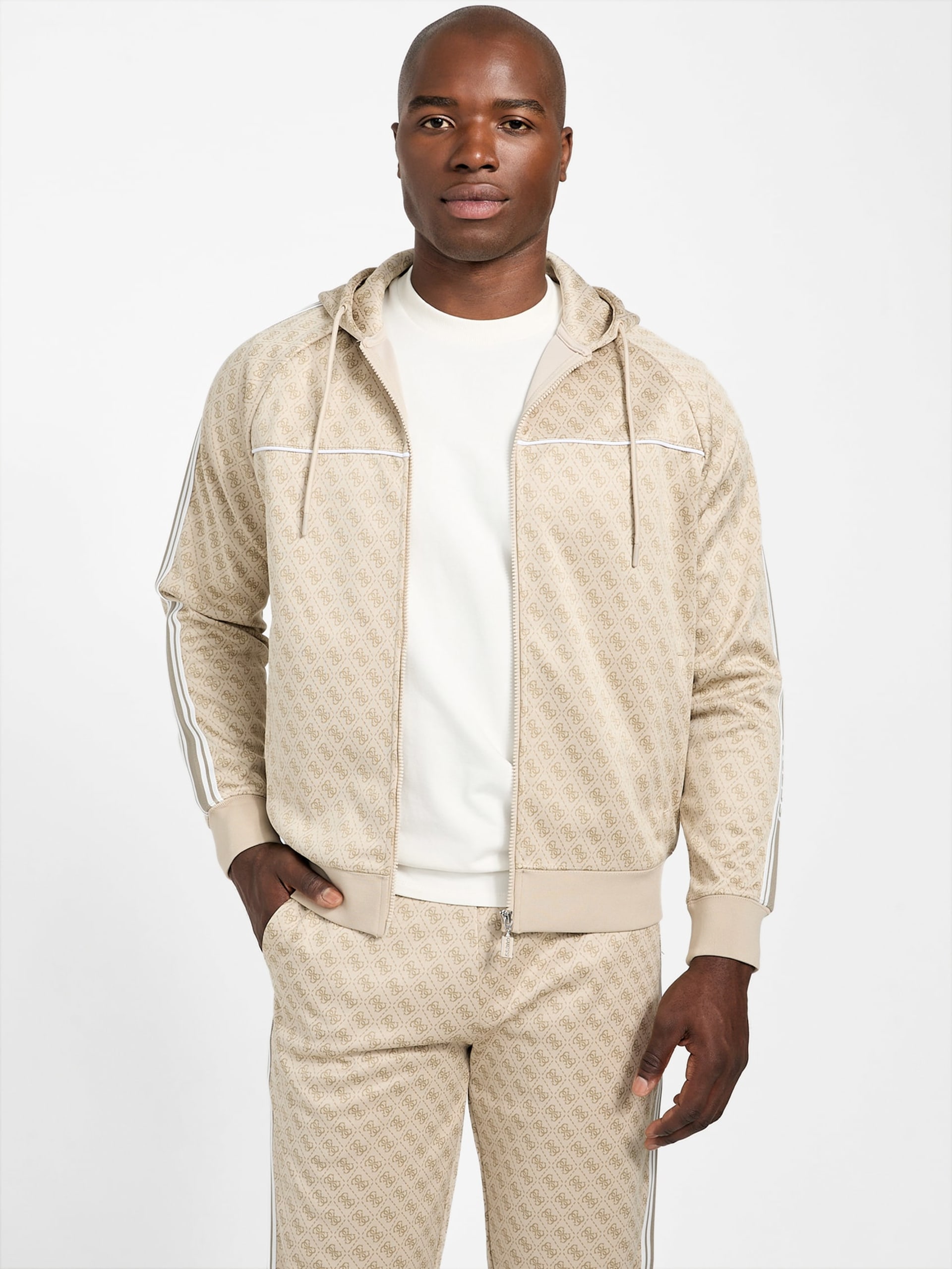 Moletom Eco Parimo Jacquard com zíper completo