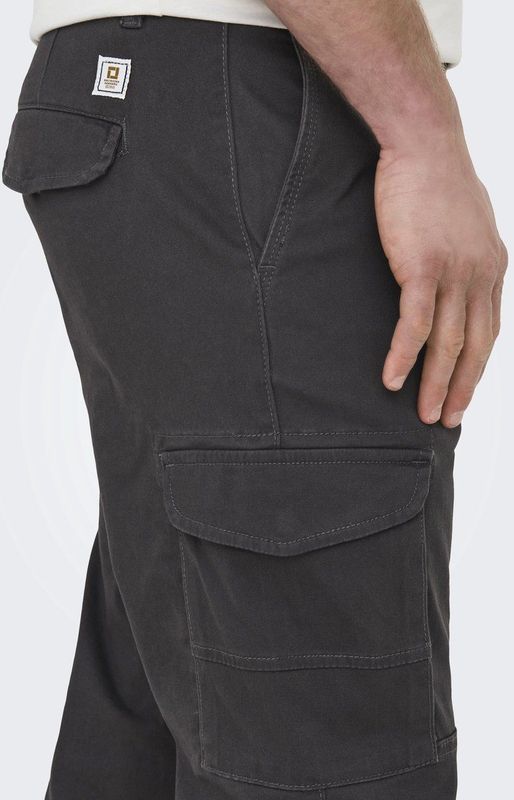 Only & Sons - Onscarter Life Cargo Cuff 0013 Pant Noos - Heren - Broeken