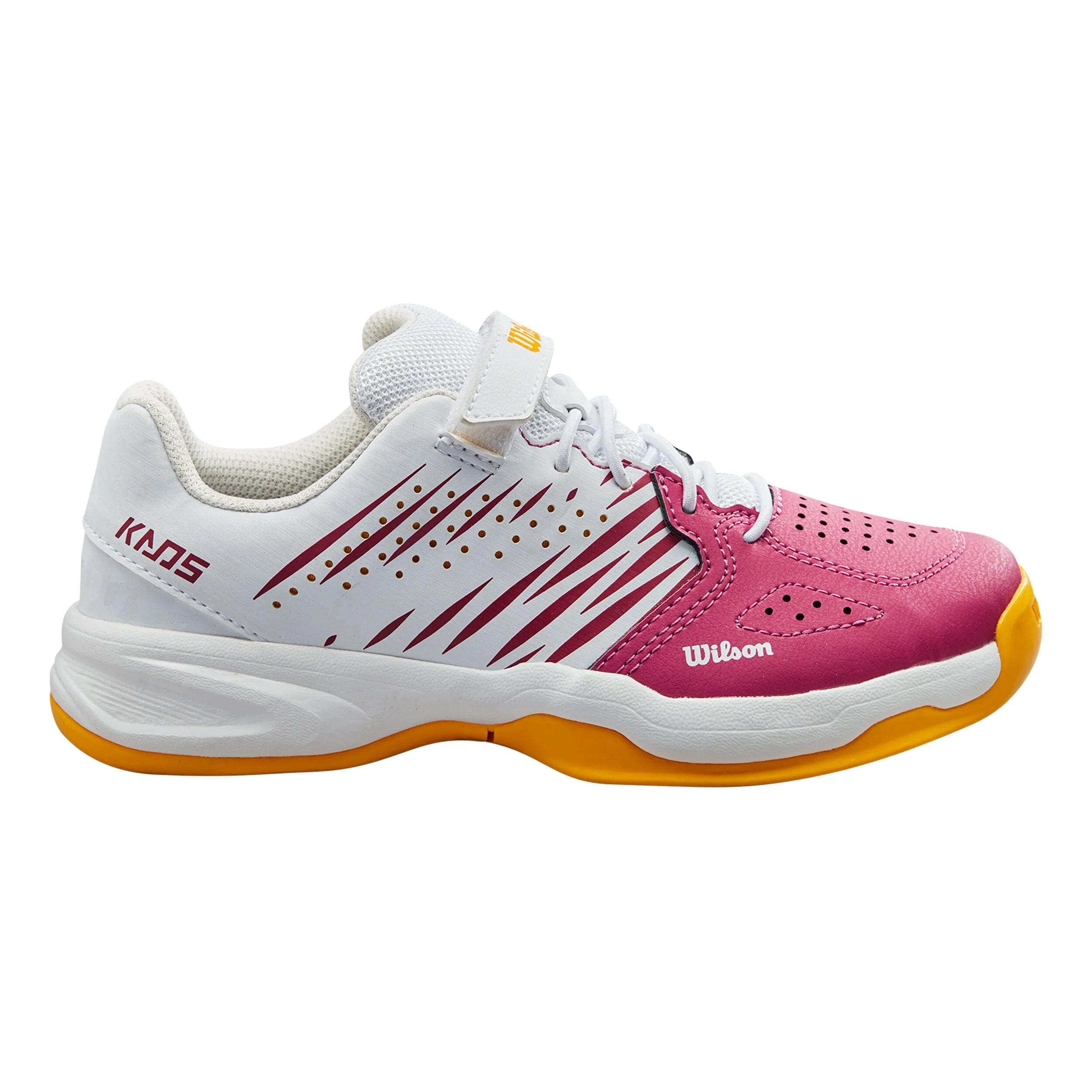Wilson Kaos 2.0 Chaussures Toutes Surfaces Enfants - Blanc , Pink