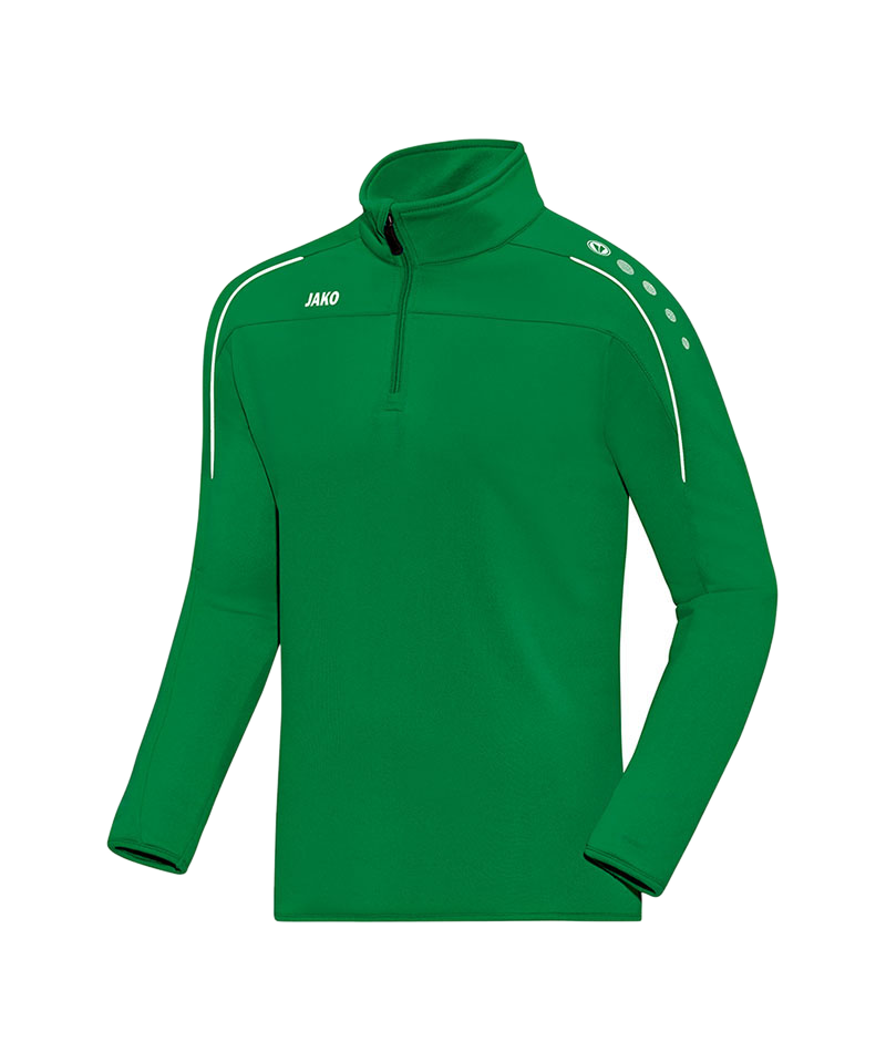 JAKO Classico Ziptop Kids Grün Weiss F06