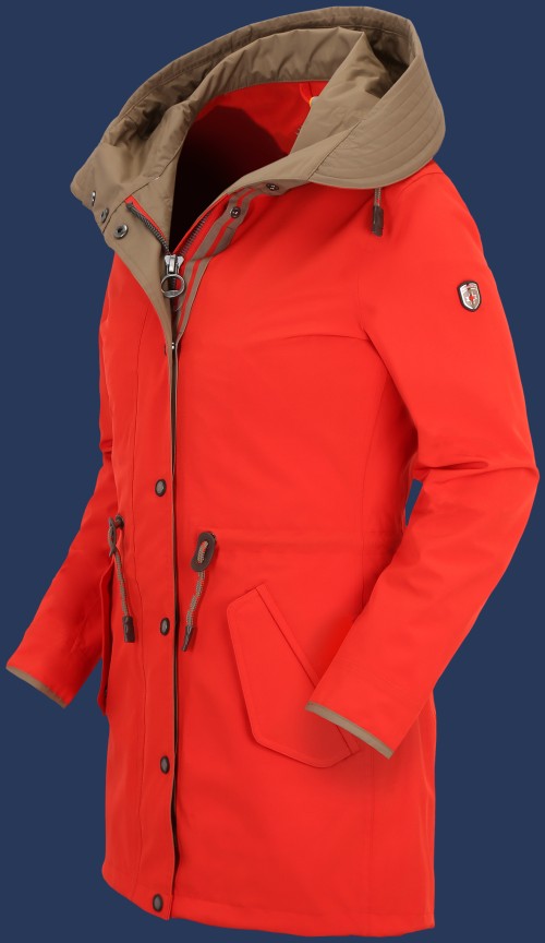 Sommerparka SeSilEstAirTec, Firered/Darksand