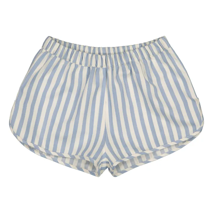 Louis Louise Short Georginette Rayé | Bleu ciel