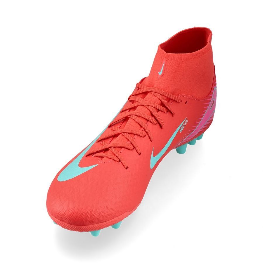 Nike Air Zoom Mercurial Superfly 10 Academy AG Mad Energy - Rouge/Vert