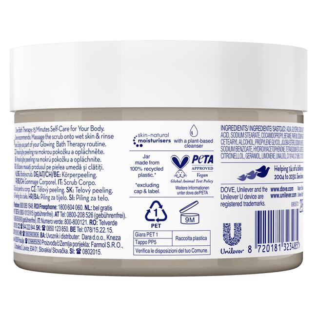 Dove Bath Therapy Glow Bodyscrub 295 ml