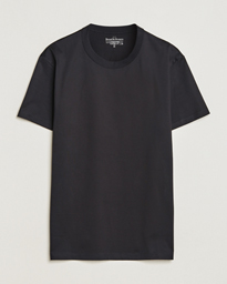 Bread & Boxers Pima Cotton Crew Neck T-Shirt Black