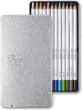 Winsor & Newton - Farveblyanter - Studio Collection - 12 Farver