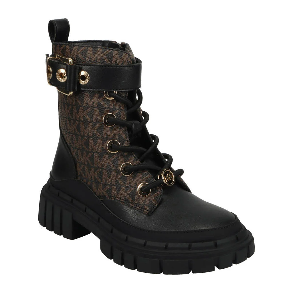 Michael Kors Blake Colbyveterboots zwart/bruin