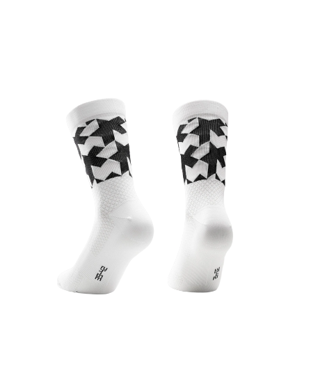 Assos Monogram Evo Cykelstrømper Hvid