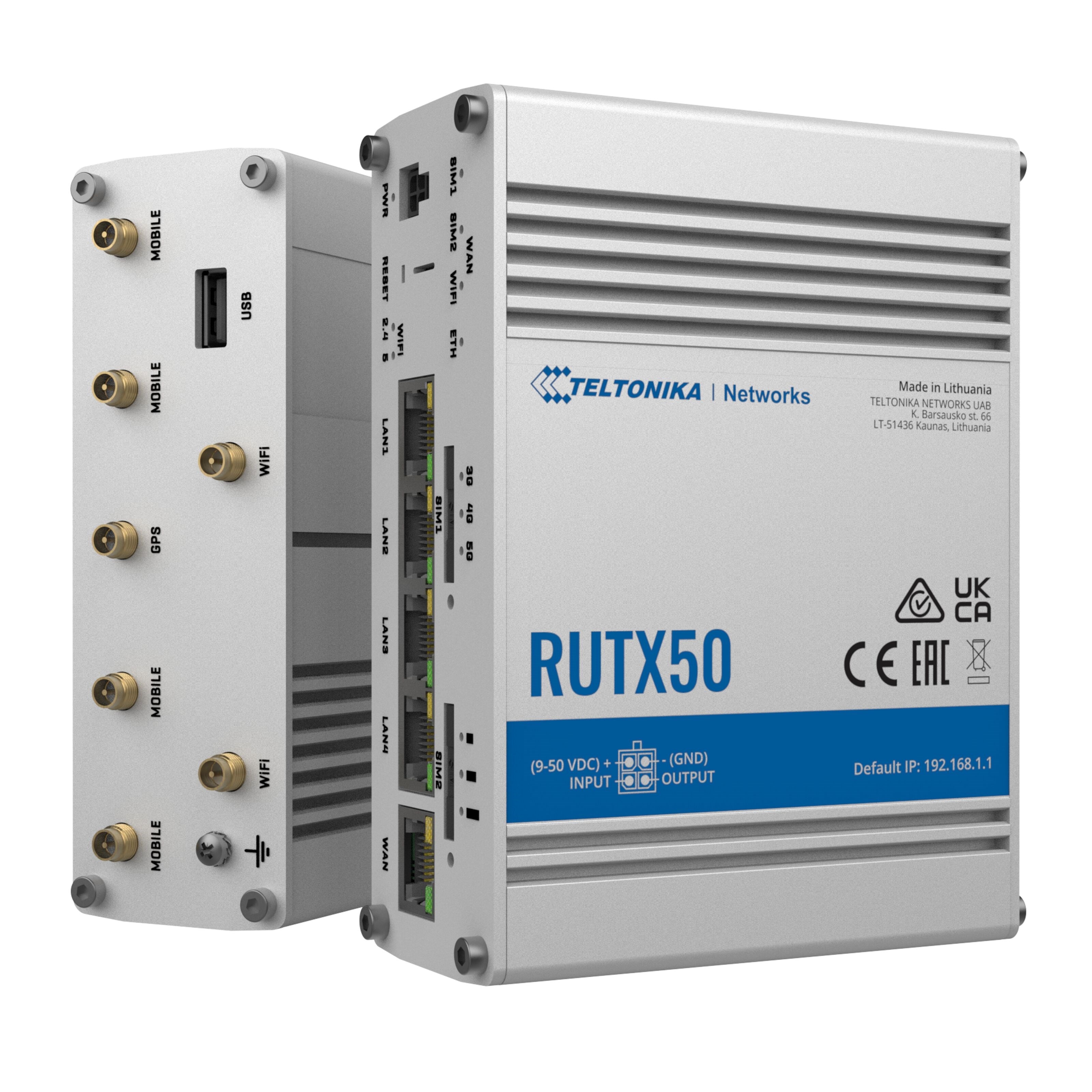 Teltonika RUTX50 5G-ruter med modem