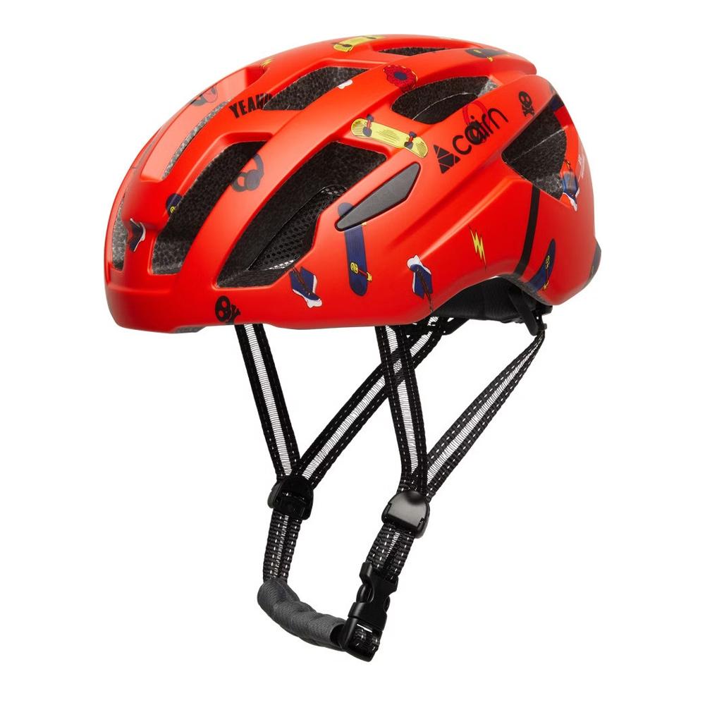 Cairn Casque de Vélo Rouge Garçon Cairn Prism J II