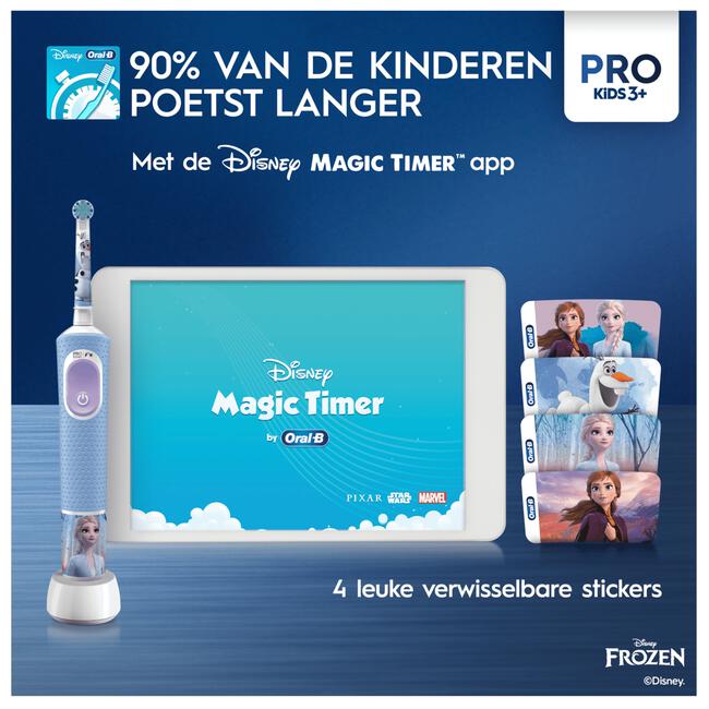 Oral-B Pro Kids Frozen Elektrische Tandenborstel By Braun