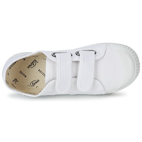 Victoria - BLUCHER LONA DOS VELCROS - Blanc