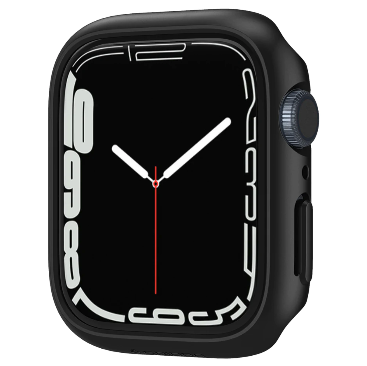 Apple Watch (45mm) Thin Fit Case Bumper (ACS04174) - Schwarz