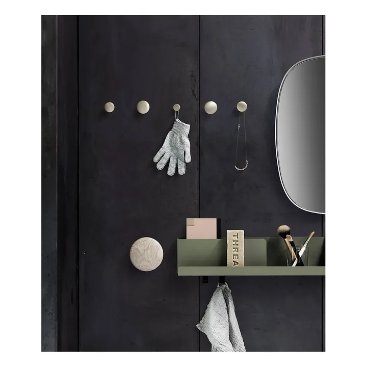 Muuto Patères en laiton The Dots - Set de 5 | Doré