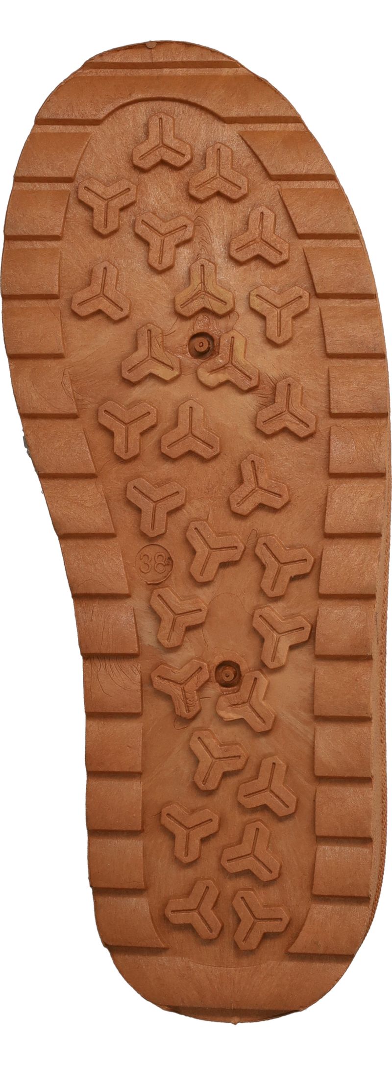 Belizia Dichte pantoffels Cognac Dames