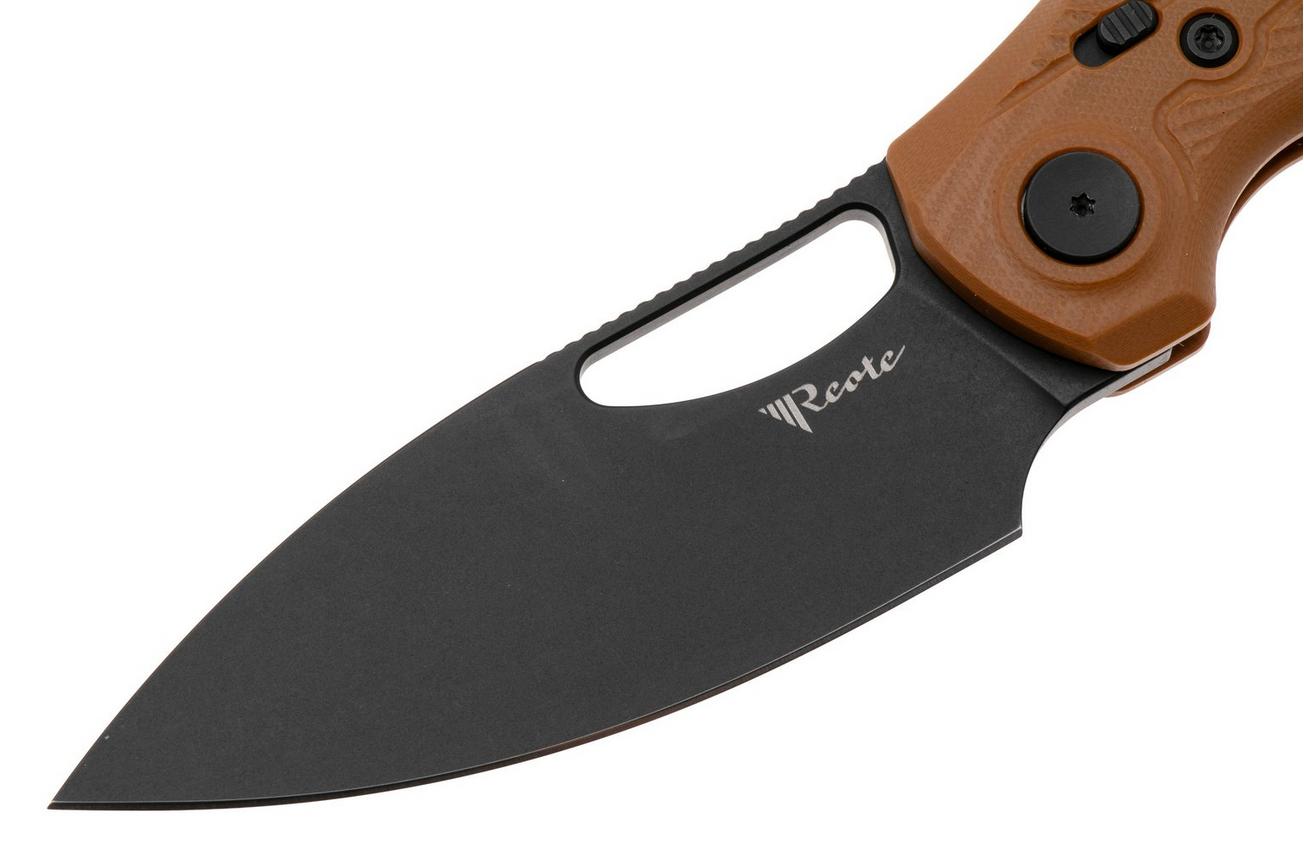 Reate PL-XE PVD Nitro-V, Tan G10, zakmes