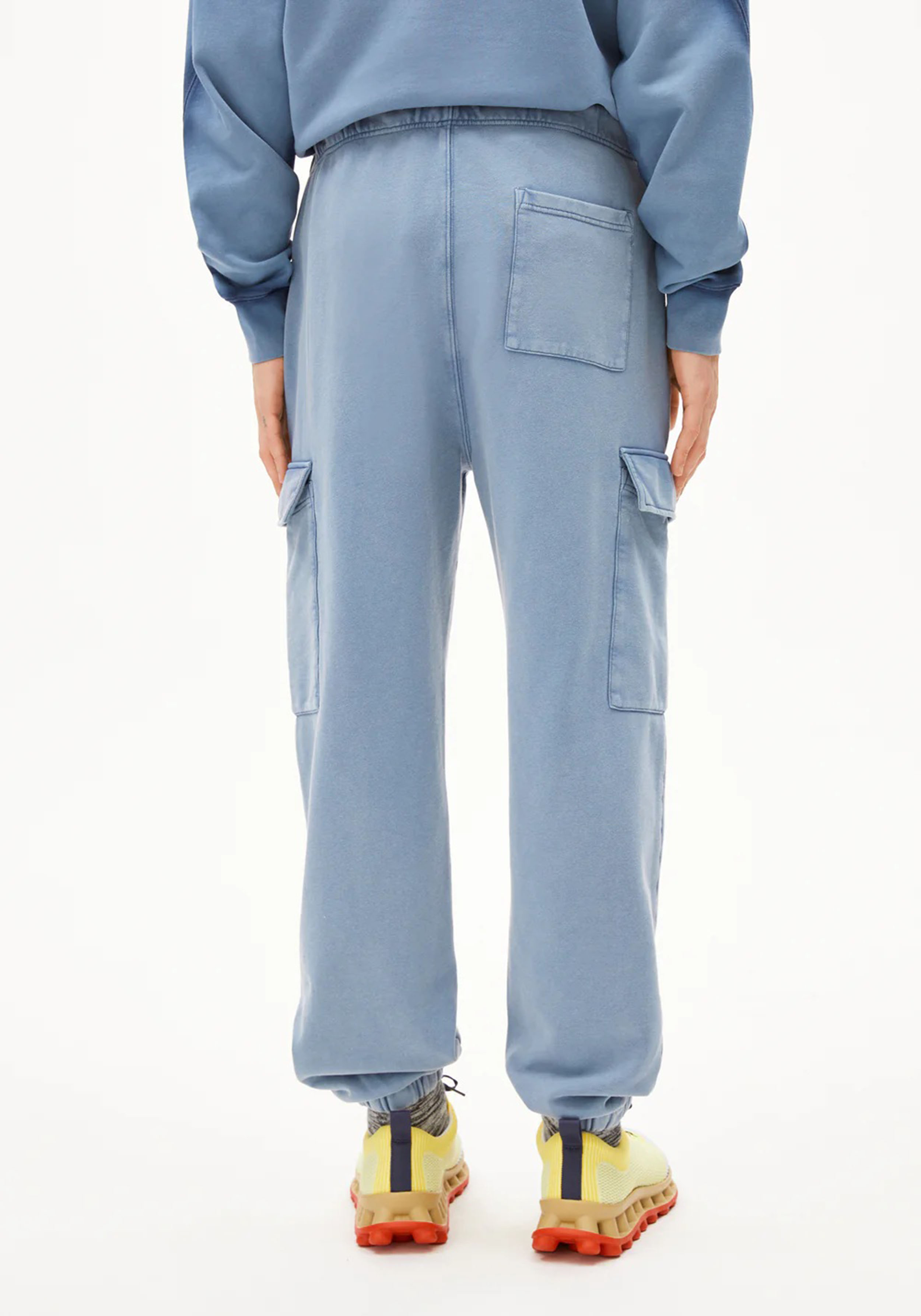 Armedangels Sweathose Iconic Å Baasti Cargo Nightshadow Washed
