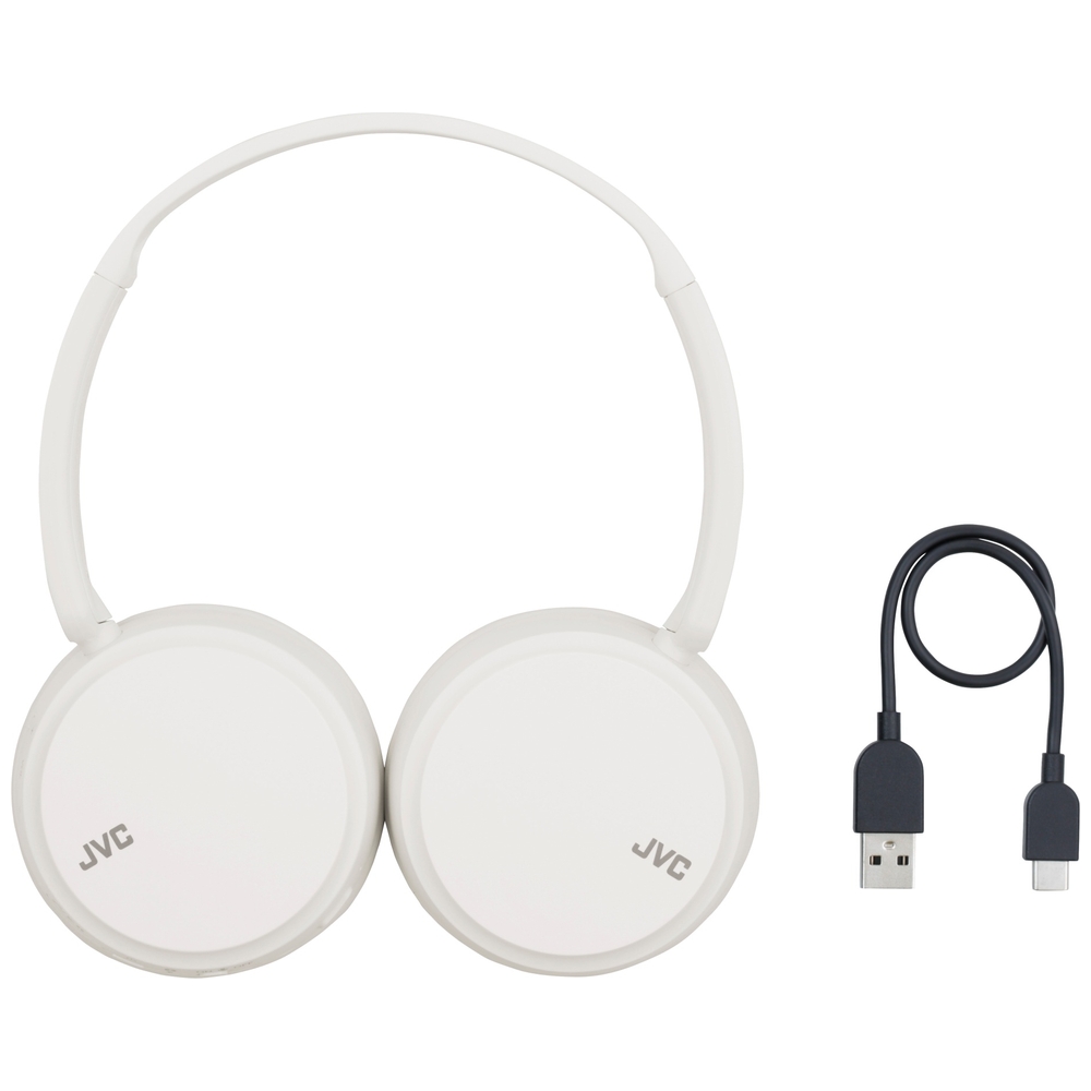 JVC Kabellose Bluetooth-On-Ear-Kopfhörer Weiß