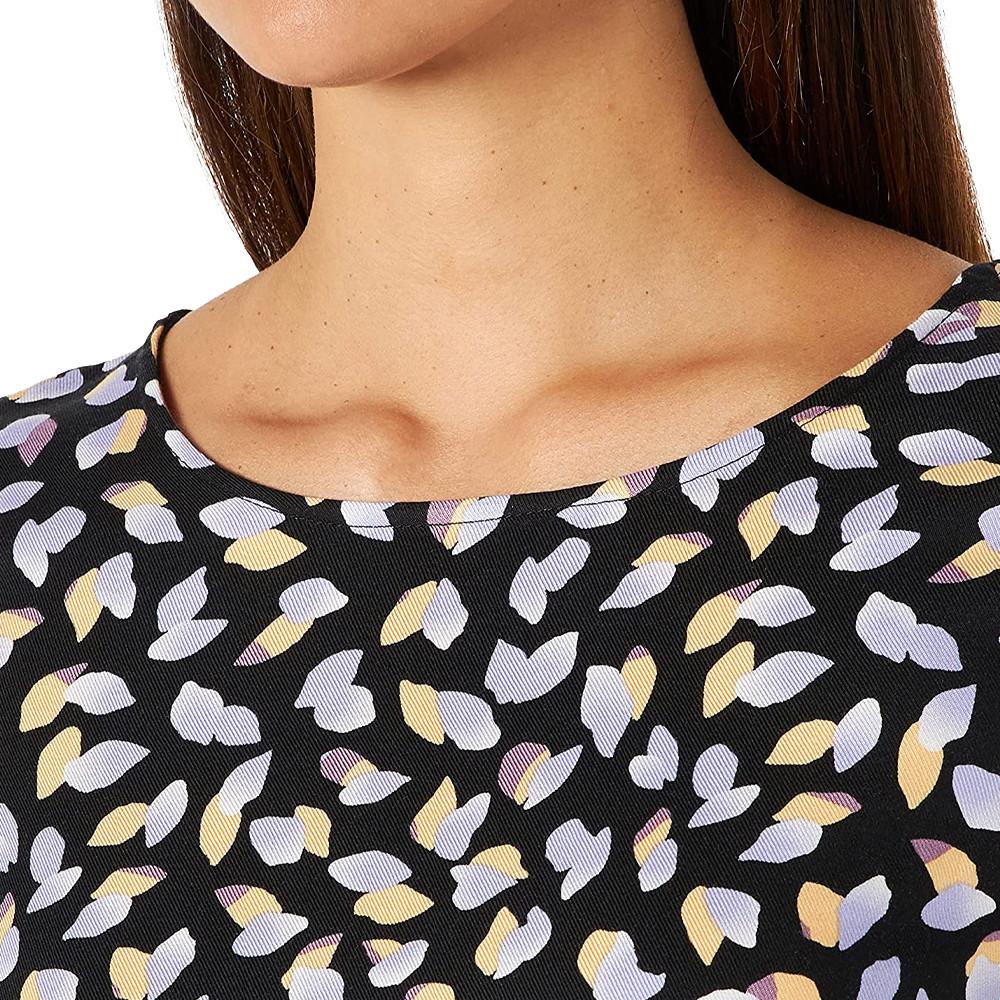 Vila Robe Noir à motif Femme Vila Vivish