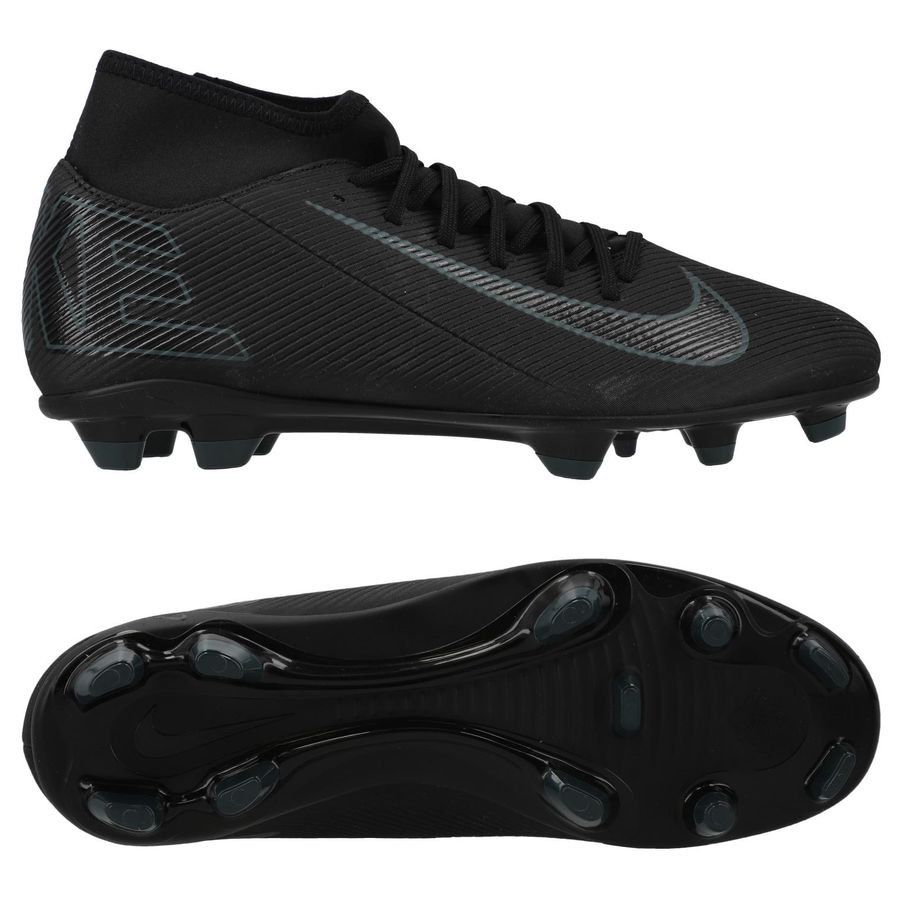 Nike Mercurial Superfly 10 Club MG Shadow - Noir/Vert