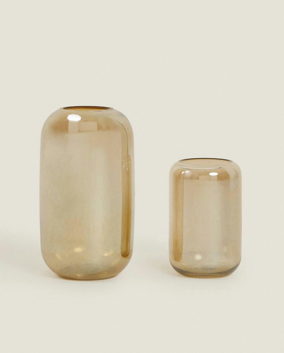 VASO DE VIDRO BRILHANTE