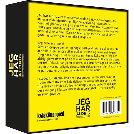 Jeg har aldrig