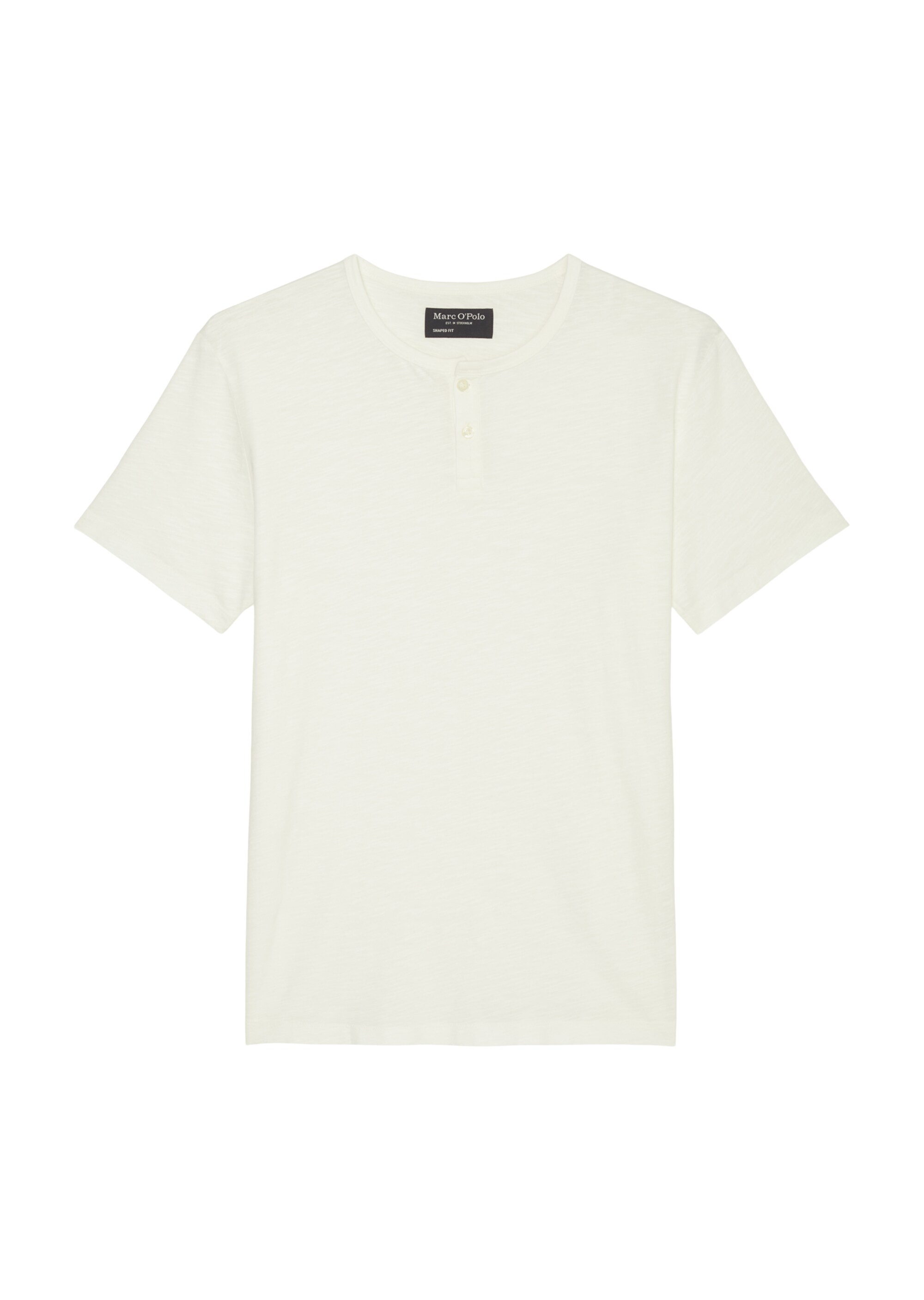 Henley-Shirt regular in softer Slub-Jersey-Qualität