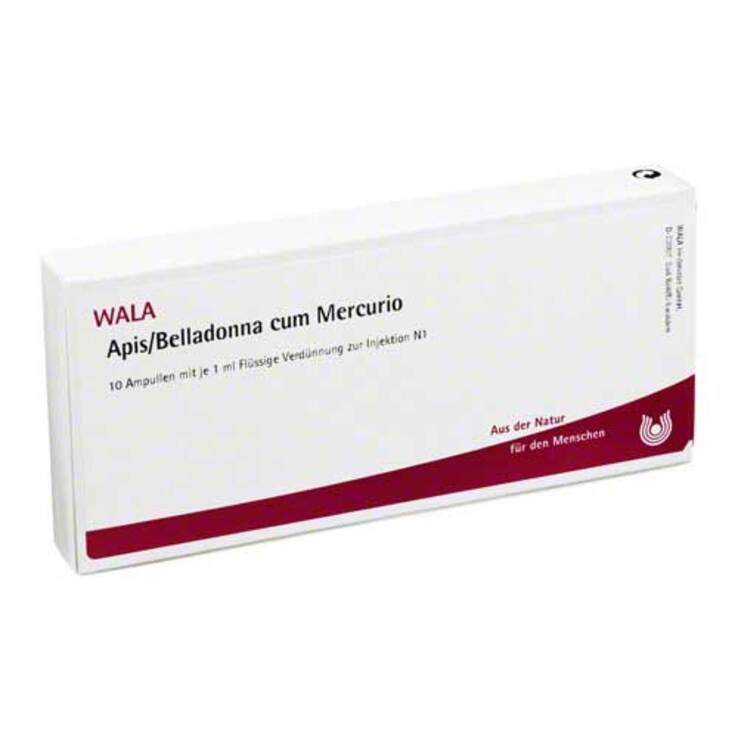 Apis Belladonna cum Mercurio Ampullen, 10X1 ml