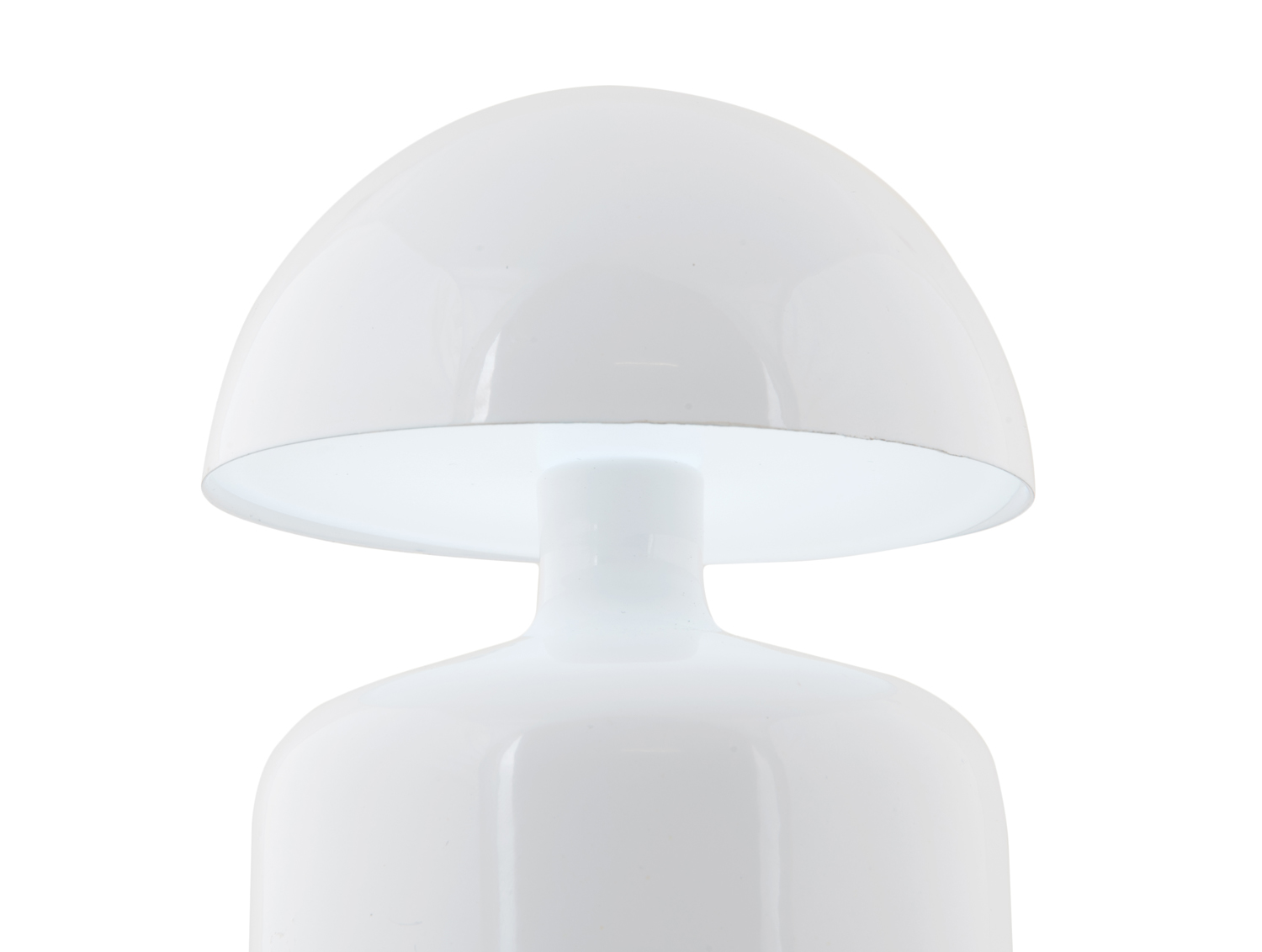 Table lamp Impetu LED glossy white