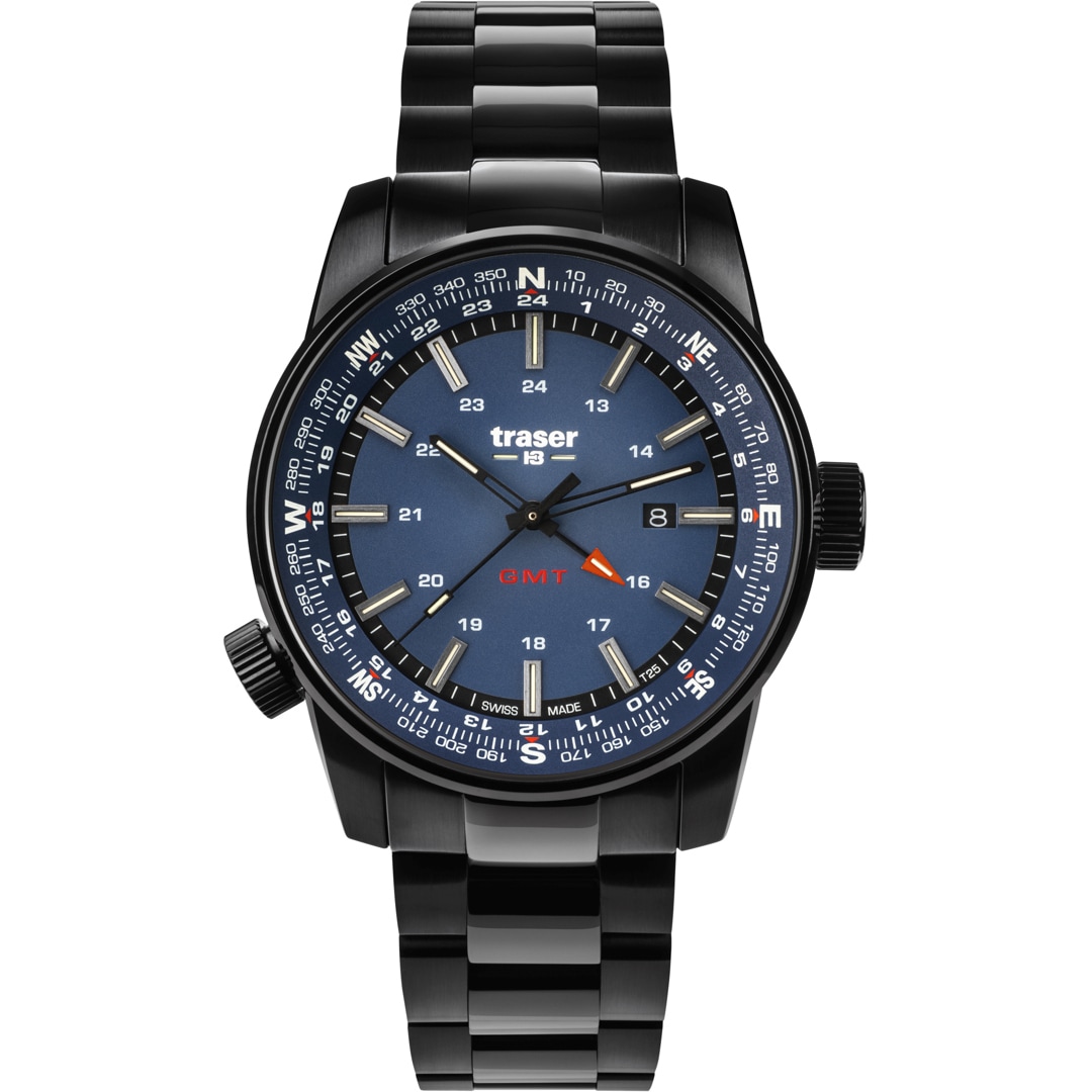 traser P68 Pathfinder GMT Blue