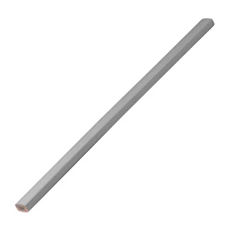 Macma Zimmermannsbleistifte, 25 cm, lackiert grau, 10 Stück
