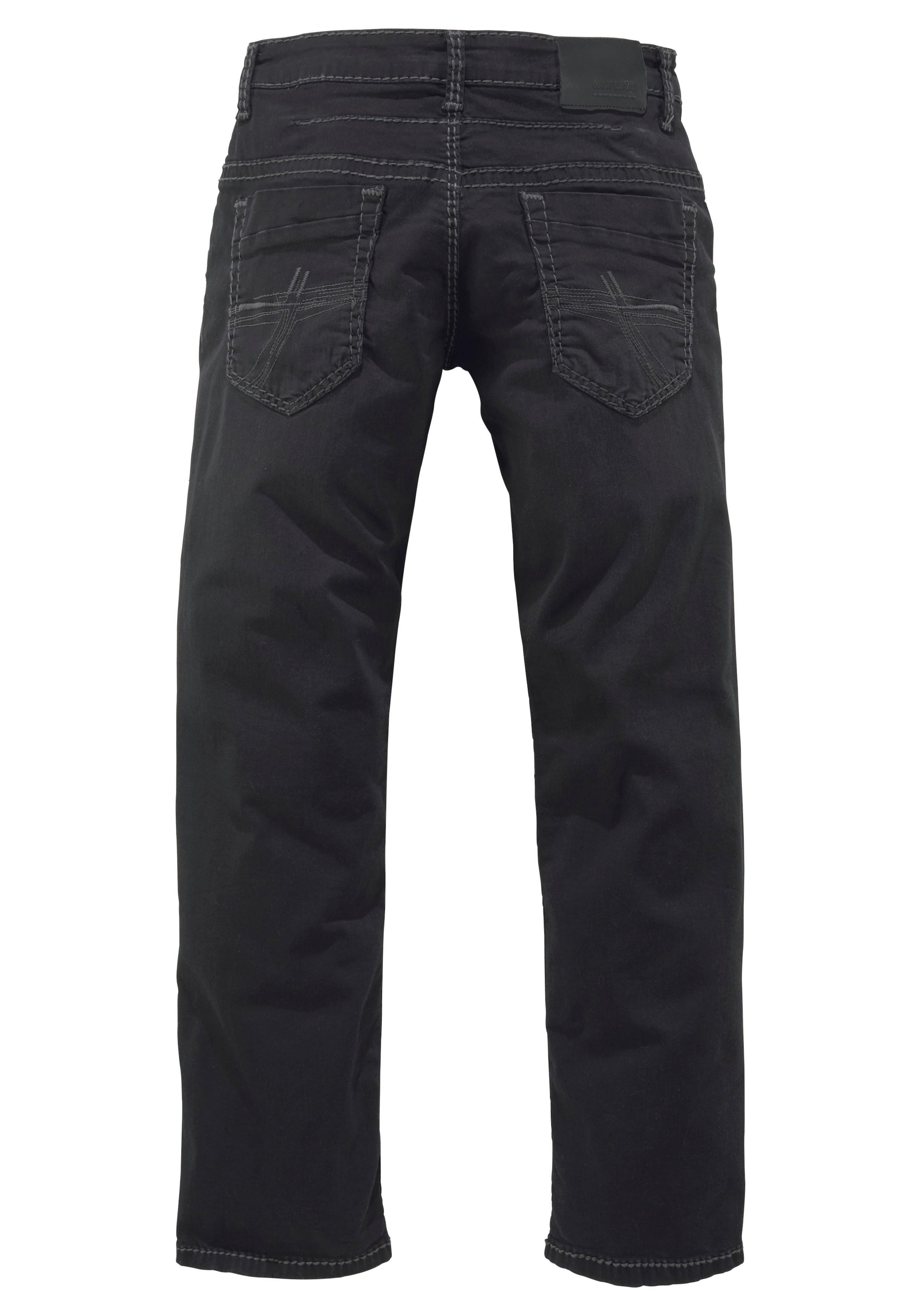 CAMP DAVID Loose-fit-Jeans »CO:NO« mit markanten Nähten und Stretch