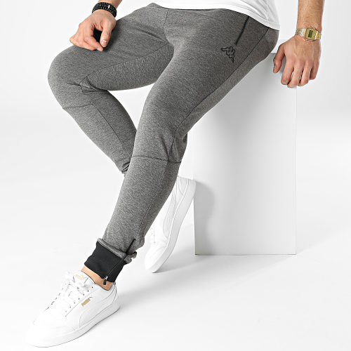 Pantalon Jogging Kouros 3112GFW Gris Anthracite Chiné