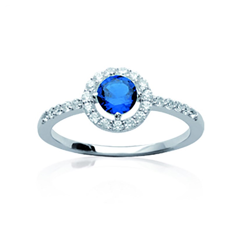 Bague Femme - Argent 925 - Oxyde de zirconium