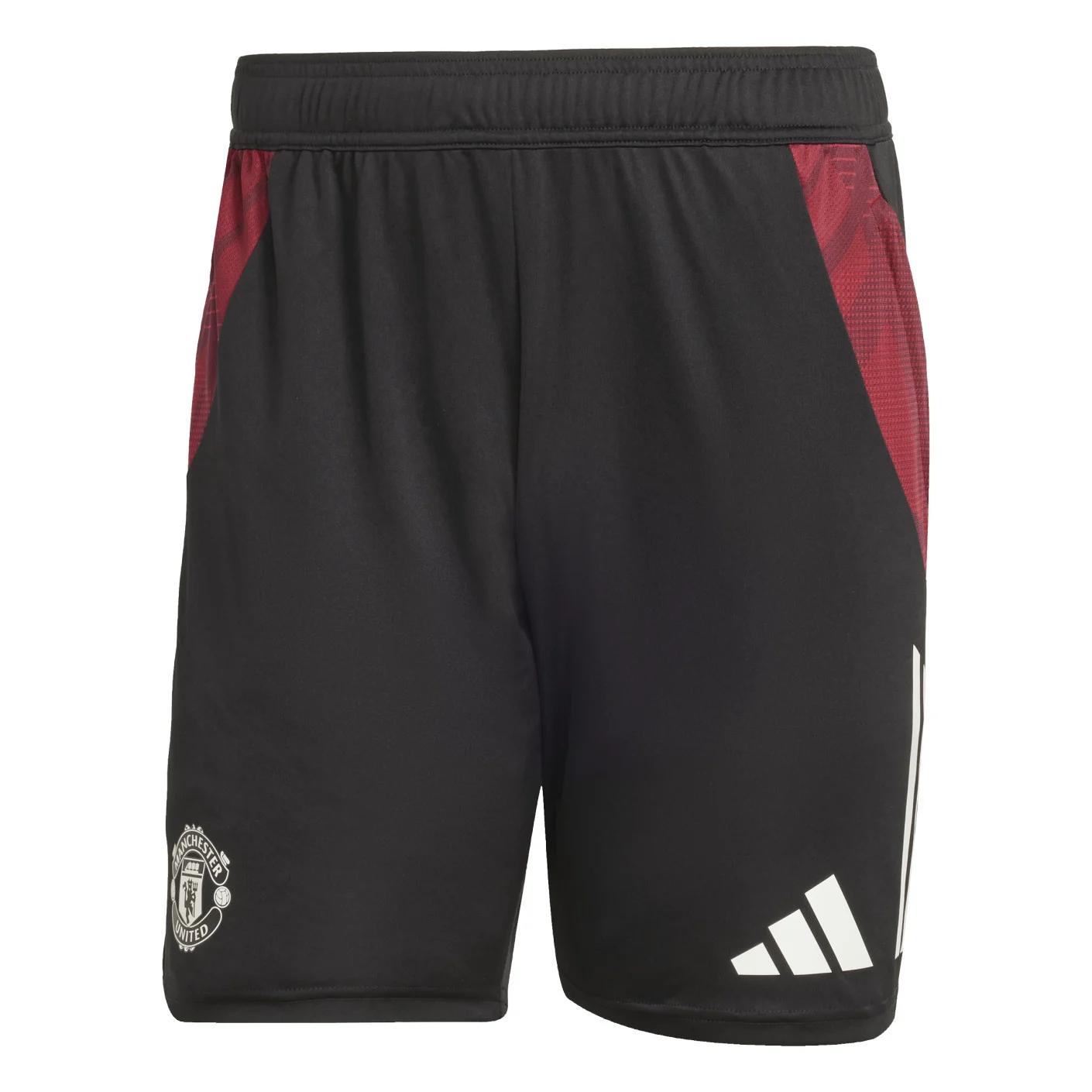 Adidas Manchester United Trainingsbroekje 2024-2025 Zwart Wit Rood