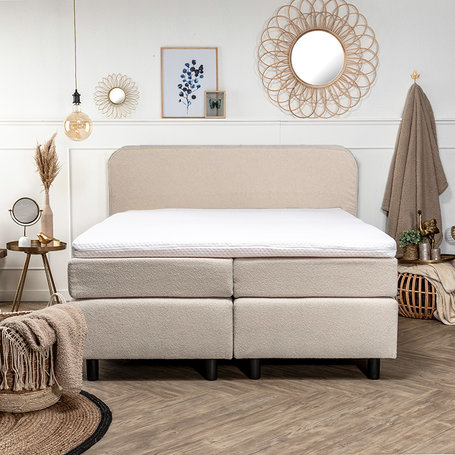 Boxspring Curvy - Teddy