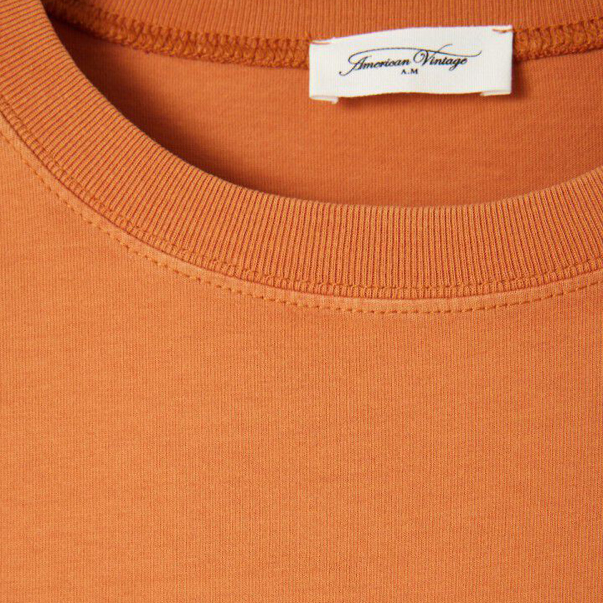 Camiseta AMERICAN VINTAGE Fizvalley de gola redonda e mangas curtas