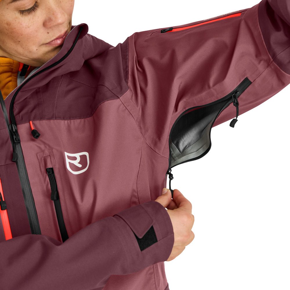 ORTOVOX 3L Guardian Shell Hardshelljacke Damen winetasting
